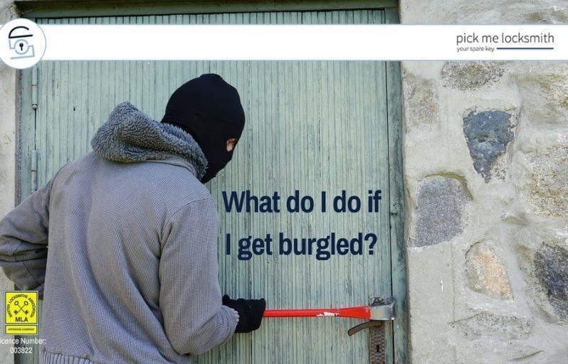 Advice on what to do if you get burgled