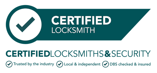 Certified icon and link for locksmiths in Derby