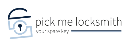 Pick Me Locksmith Logo long